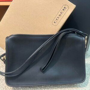 Vintage Coach Basic Bag 9455 Black Leather in Original Box
